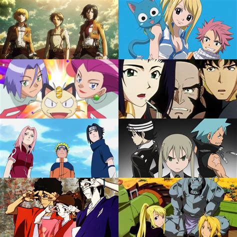 grupo de 3 amigos anime|The 20+ Greatest Anime Trios Of All Time